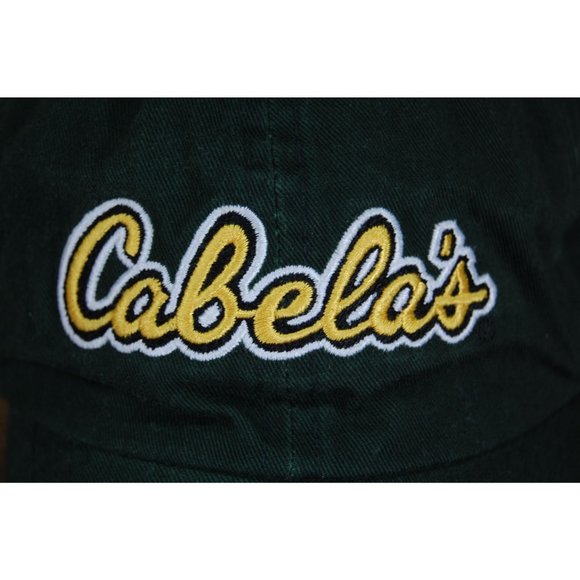 Vintage Cabela's World's Foremost Outfitters Strapback Dad Slouch Hat - Picture 3 of 10